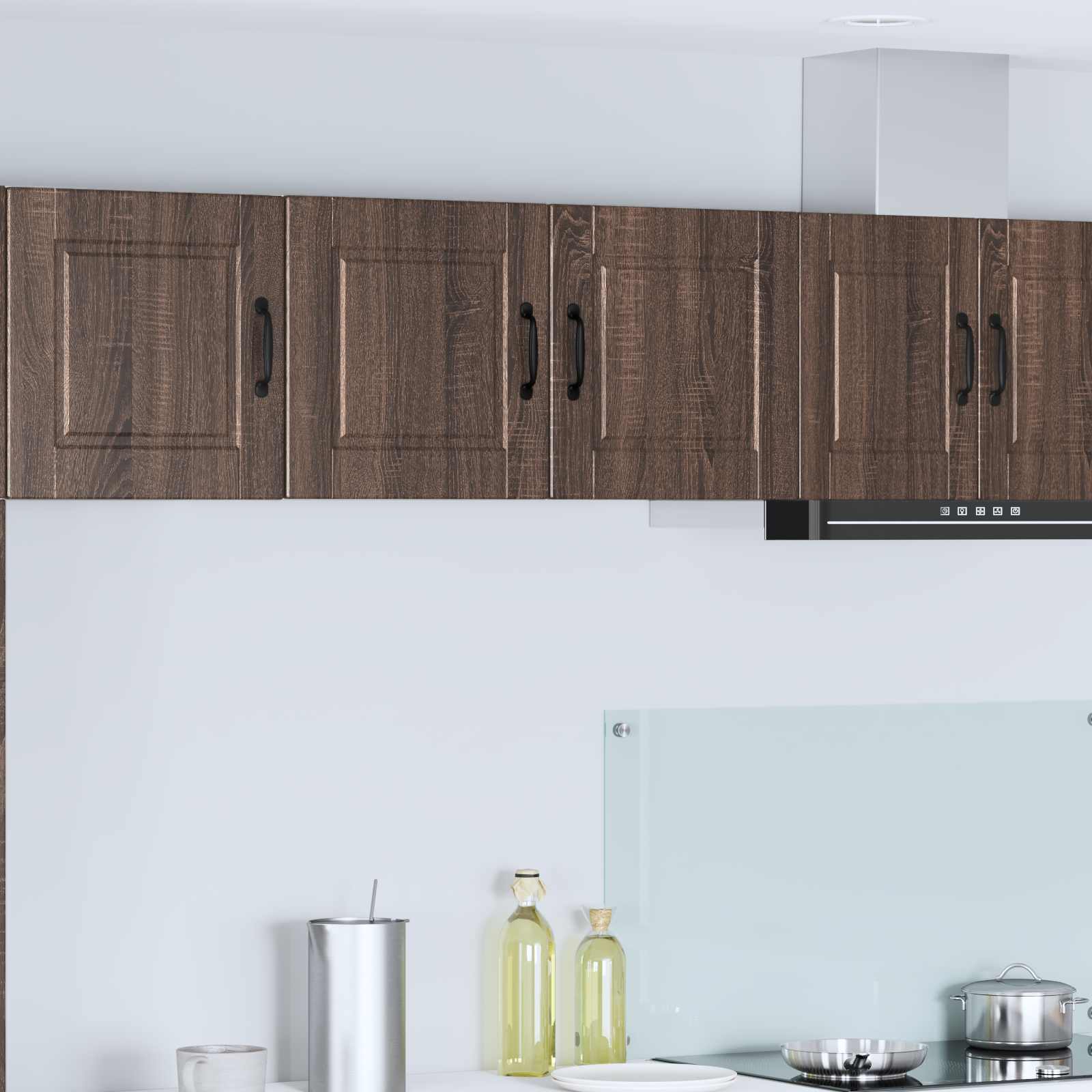 Mobile da cucina con lo scaffale-Armadio da cucina Rovere Marrone 80 x 31 x 40 cm 287731