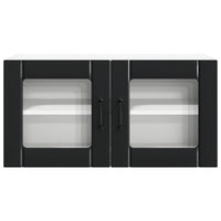 Mobile da cucina-Armadio da cucina Nero 80 x 31 x 40 cm Legno multistrato 406928