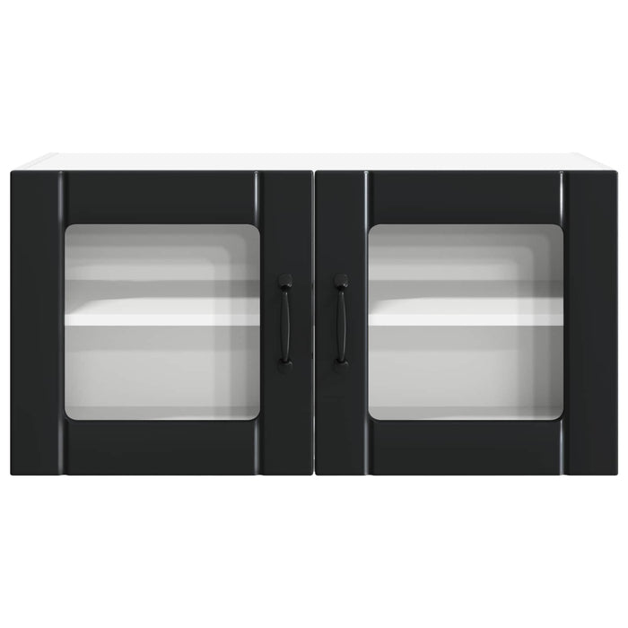 Mobile da cucina-Armadio da cucina Nero 80 x 31 x 40 cm Legno multistrato 406928