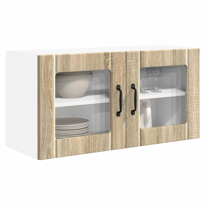 Pensile cucina-Mobile Cucina da Parete Rovere Sonoma 80 x 31 x 40 cm Legno multistrato