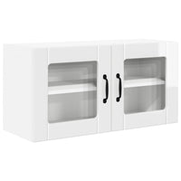 Mobile da cucina con lo scaffale-Armadio da cucina Bianco Lucido 80 x 31 x 40 cm 459352