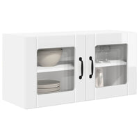Mobile da cucina con lo scaffale-Armadio da cucina Bianco Lucido 80 x 31 x 40 cm 459352
