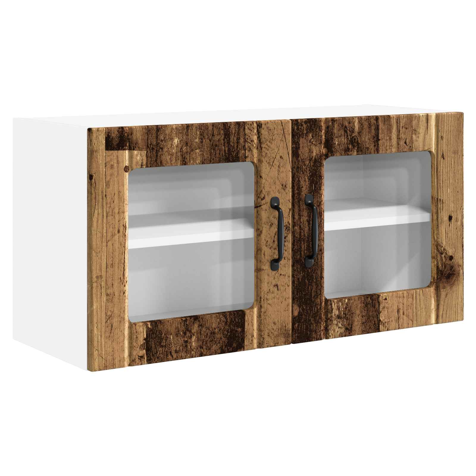 Mobile da cucina con lo scaffale-Armadio da cucina Legno vecchio 80 x 31 x 40 cm 437310