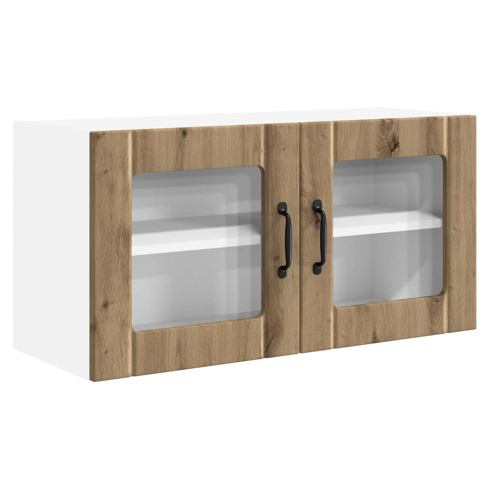 Mobile da cucina con porta-Armadio da cucina Rovere artigianale 80 x 31 x 40 cm 535412