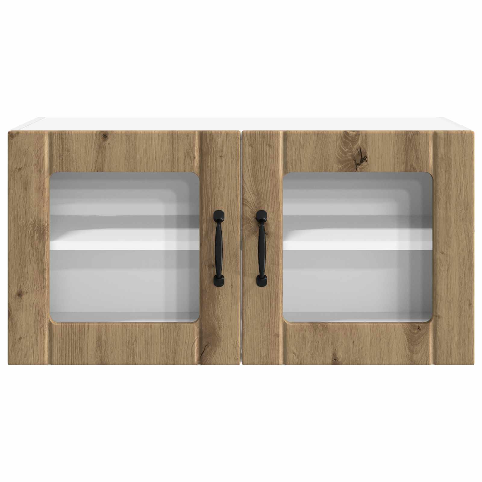 Mobile da cucina con porta-Armadio da cucina Rovere artigianale 80 x 31 x 40 cm 535412