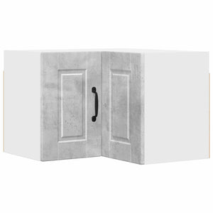 Mobile da cucina con lo scaffale-Armadio da cucina Grigio cemento 57 x 57 x 40 cm 254936