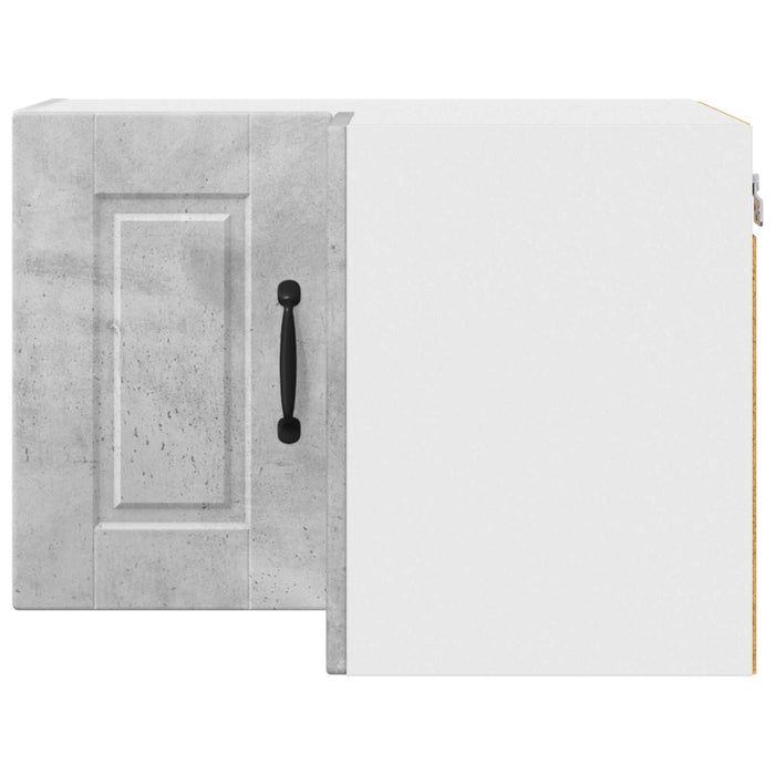 Mobile da cucina con lo scaffale-Armadio da cucina Grigio cemento 57 x 57 x 40 cm 254936