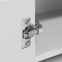 Mobile da cucina con lo scaffale-Armadio da cucina Bianco Lucido 57 x 57 x 40 cm 967192