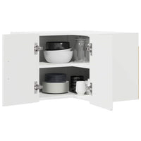 Mobile da cucina con lo scaffale-Armadio da cucina Bianco Lucido 57 x 57 x 40 cm 967192