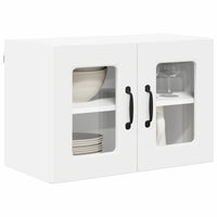Mobile da cucina 2 pz-Set di 2 Armadio da cucina Bianco 60 x 31 x 40 cm Legno multistrato 297806