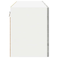 Mobile da cucina con porta 2 pz-Set di 2 Armadio da cucina Grigio cemento 60 x 31 x 40 cm 270992