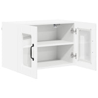 Mobile da cucina con porta 2 pz-Set di 2 Armadio da cucina Bianco Lucido 60 x 31 x 40 cm 440215