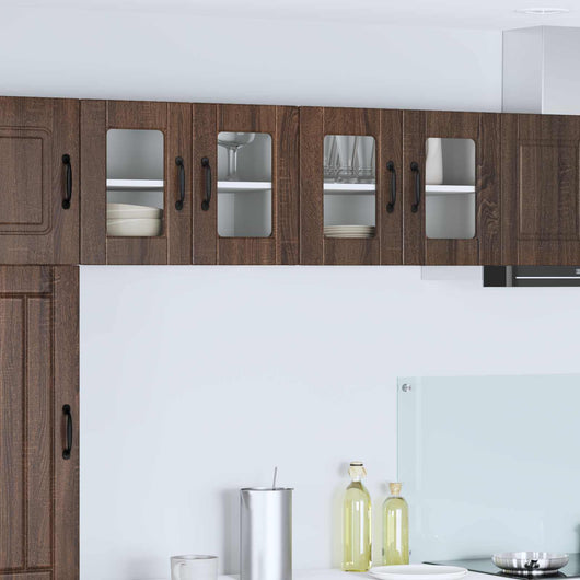 Mobile da cucina con lo scaffale-Armadio da cucina Rovere Marrone 60 x 31 x 40 cm 265064