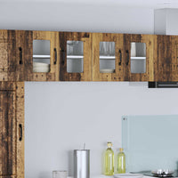 Mobile da cucina con lo scaffale-Armadio da cucina Legno vecchio 60 x 31 x 40 cm 164834