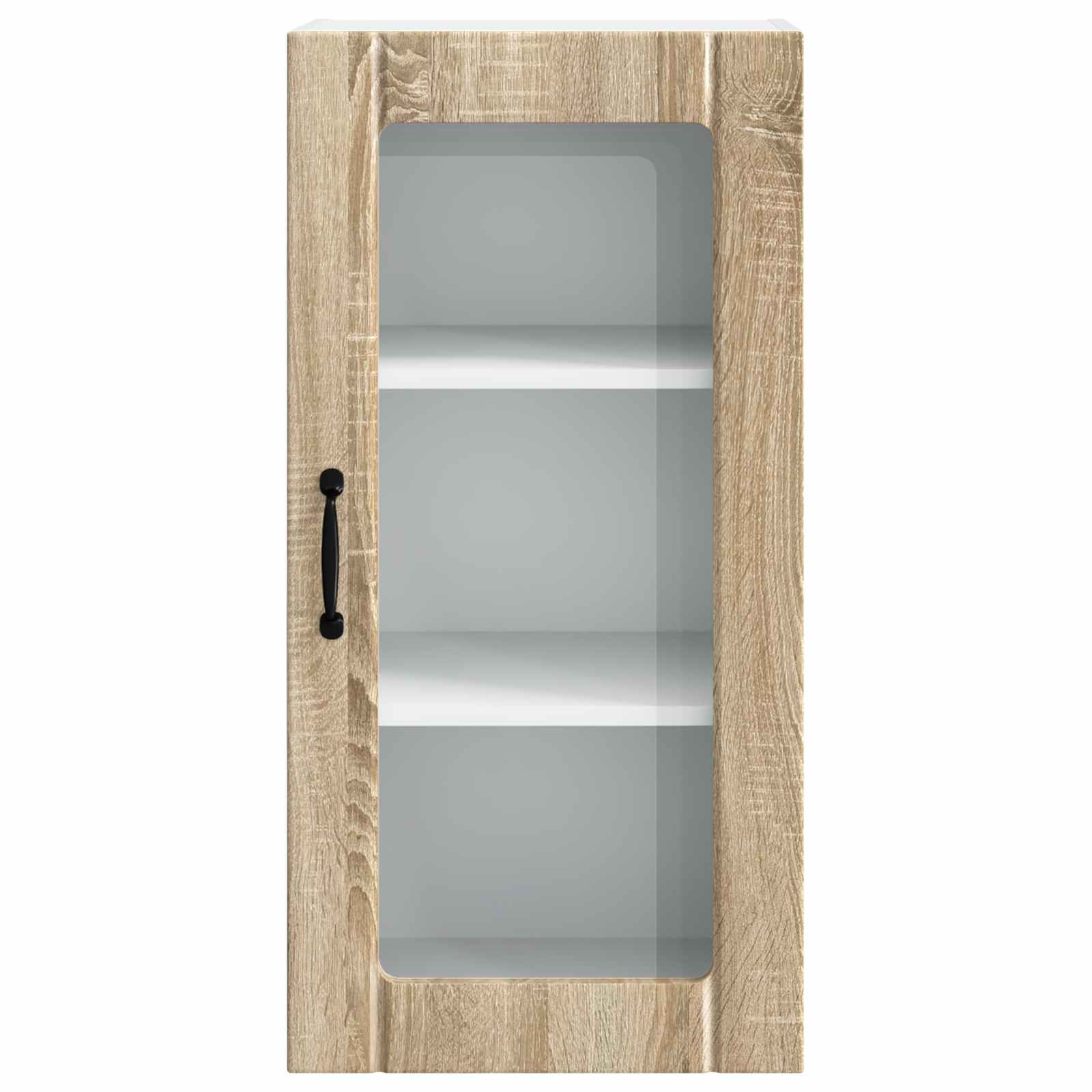 Mobile da cucina con porta 2 pz-Set di 2 Armadio da cucina Rovere Sonoma 40 x 31 x 80 cm