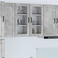 Mobile da cucina con lo scaffale-Armadio da cucina Grigio cemento 40 x 31 x 80 cm 888219