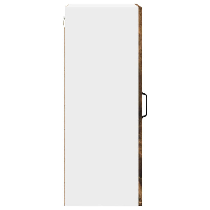 Mobile da cucina con porta 2 pz-Set di 2 Armadio da cucina Rovere fum¨¦ 40 x 31 x 80 cm