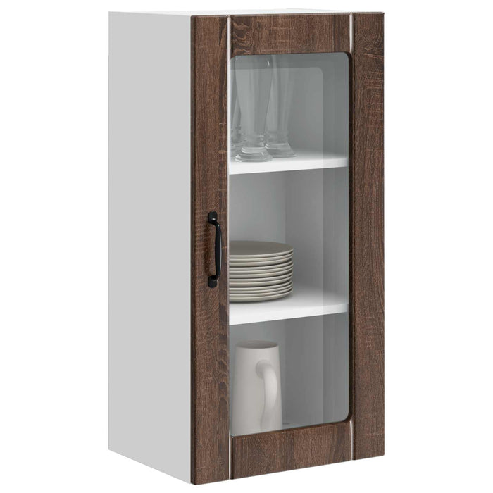 Mobile da cucina con lo scaffale-Armadio da cucina Rovere Marrone 40 x 31 x 80 cm 827691