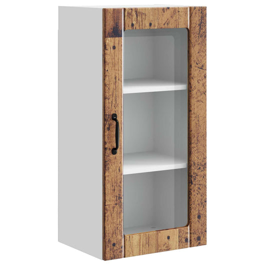 Mobile da cucina con lo scaffale-Armadio da cucina Legno vecchio 40 x 31 x 80 cm 498245