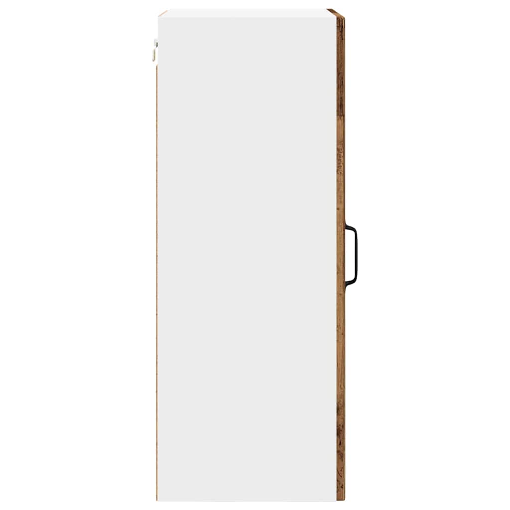 Mobile da cucina con porta 2 pz-Set di 2 Armadio da cucina Legno vecchio 40 x 31 x 80 cm