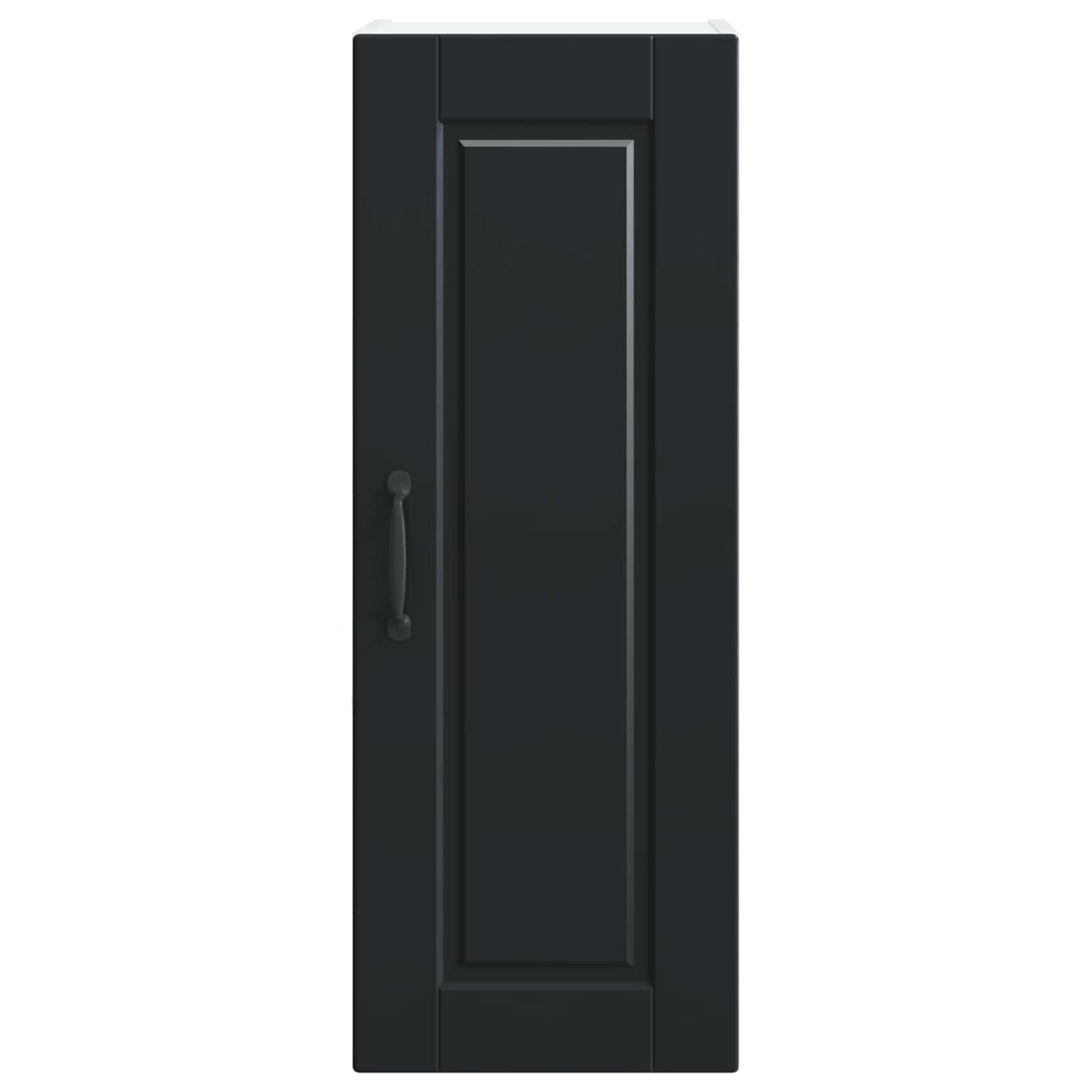 Mobile da cucina-Armadio da cucina Nero 30 x 31 x 80 cm Legno multistrato 435078