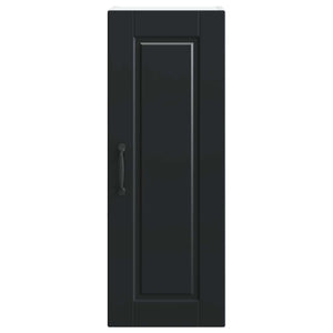 Mobile da cucina 2 pz-Set di 2 Armadio da cucina Nero 30 x 31 x 80 cm Legno multistrato 854506