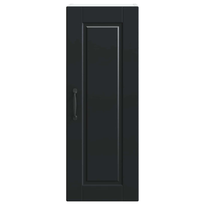 Mobile da cucina 2 pz-Set di 2 Armadio da cucina Nero 30 x 31 x 80 cm Legno multistrato 854506