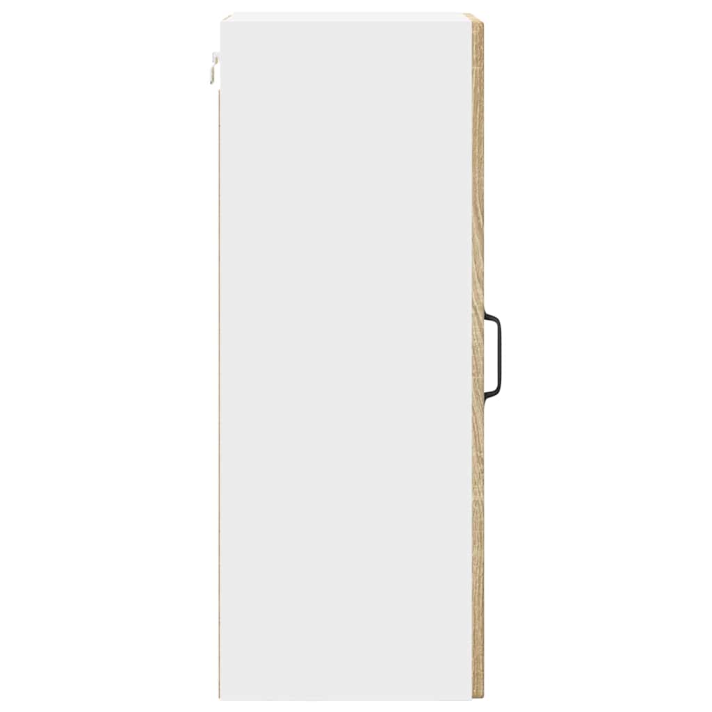 Mobile da cucina con porta 2 pz-Set di 2 Armadio da cucina Rovere Sonoma 30 x 31 x 80 cm