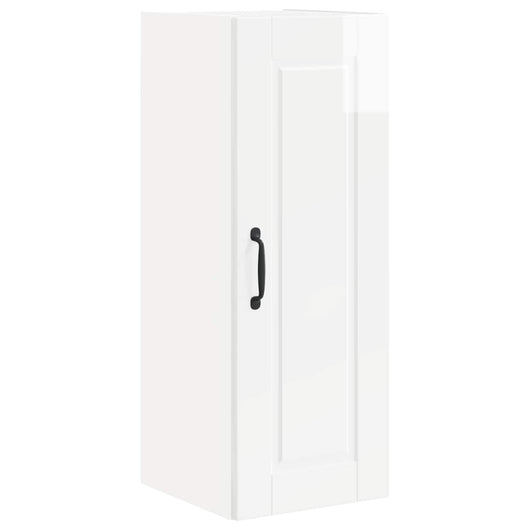 Mobile da cucina con lo scaffale-Armadio da cucina Bianco Lucido 30 x 31 x 80 cm 591580