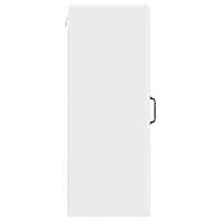 Mobile da cucina con lo scaffale-Armadio da cucina Bianco Lucido 30 x 31 x 80 cm 591580