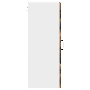 Mobile da cucina con porta 2 pz-Set di 2 Armadio da cucina Rovere fum¨¦ 30 x 31 x 80 cm