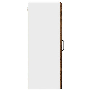 Mobile da cucina con porta 2 pz-Set di 2 Armadio da cucina Legno vecchio 30 x 31 x 80 cm