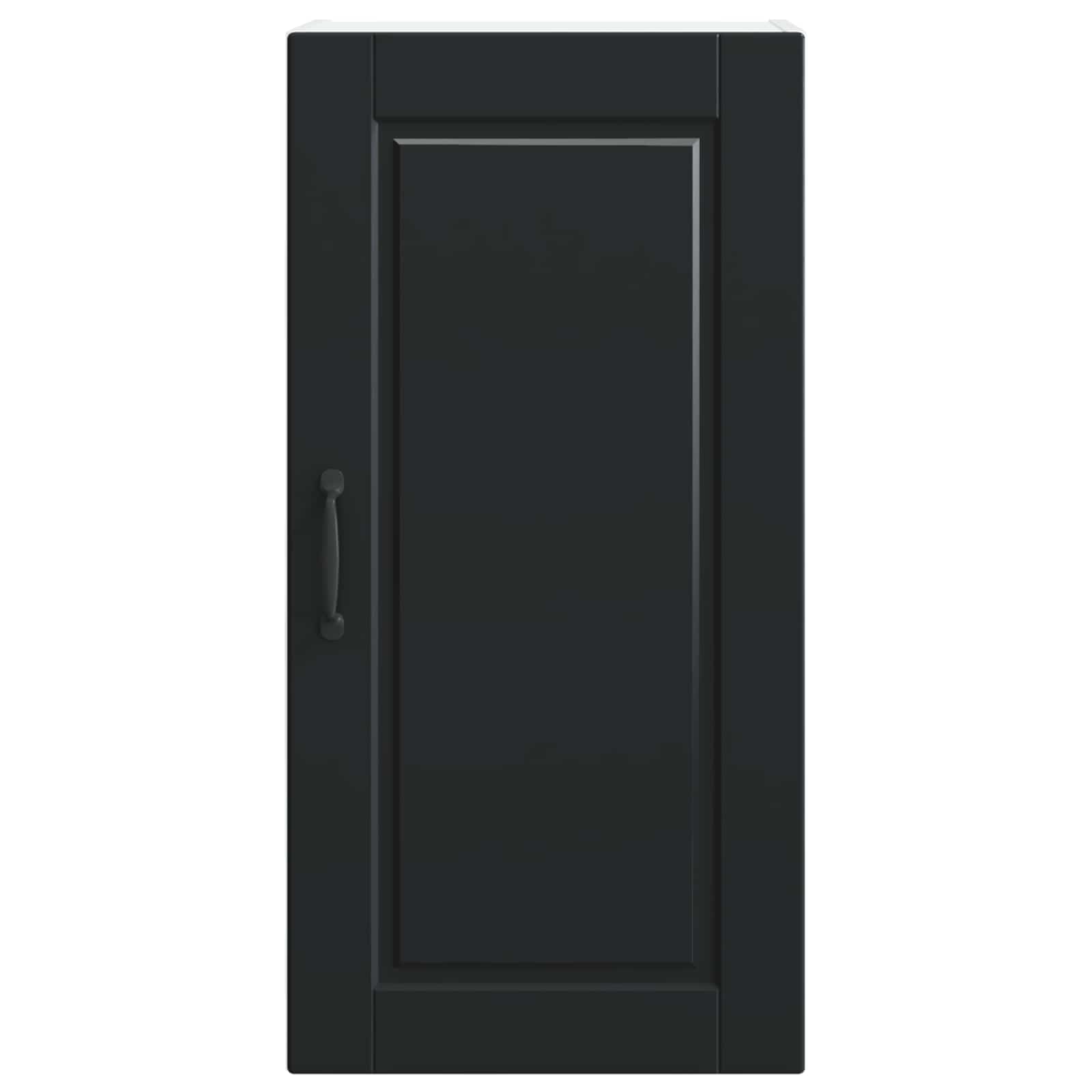 Mobile da cucina-Armadio da cucina Nero 40 x 31 x 80 cm Legno multistrato 349157