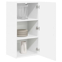 Mobile da cucina con lo scaffale-Armadio da cucina Bianco Lucido 40 x 31 x 80 cm 933586