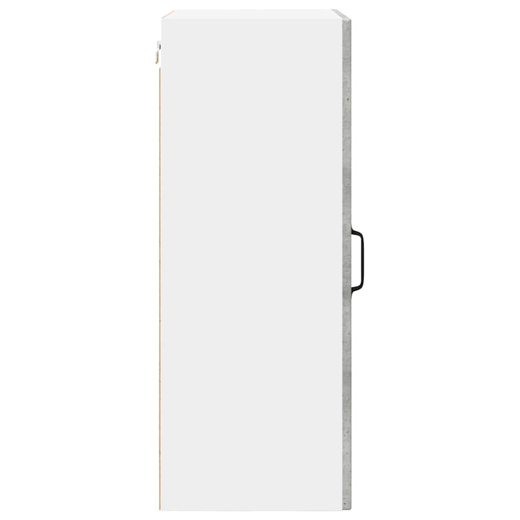 Mobile da cucina con lo scaffale-Armadio da cucina Grigio cemento 50 x 31 x 80 cm 503291