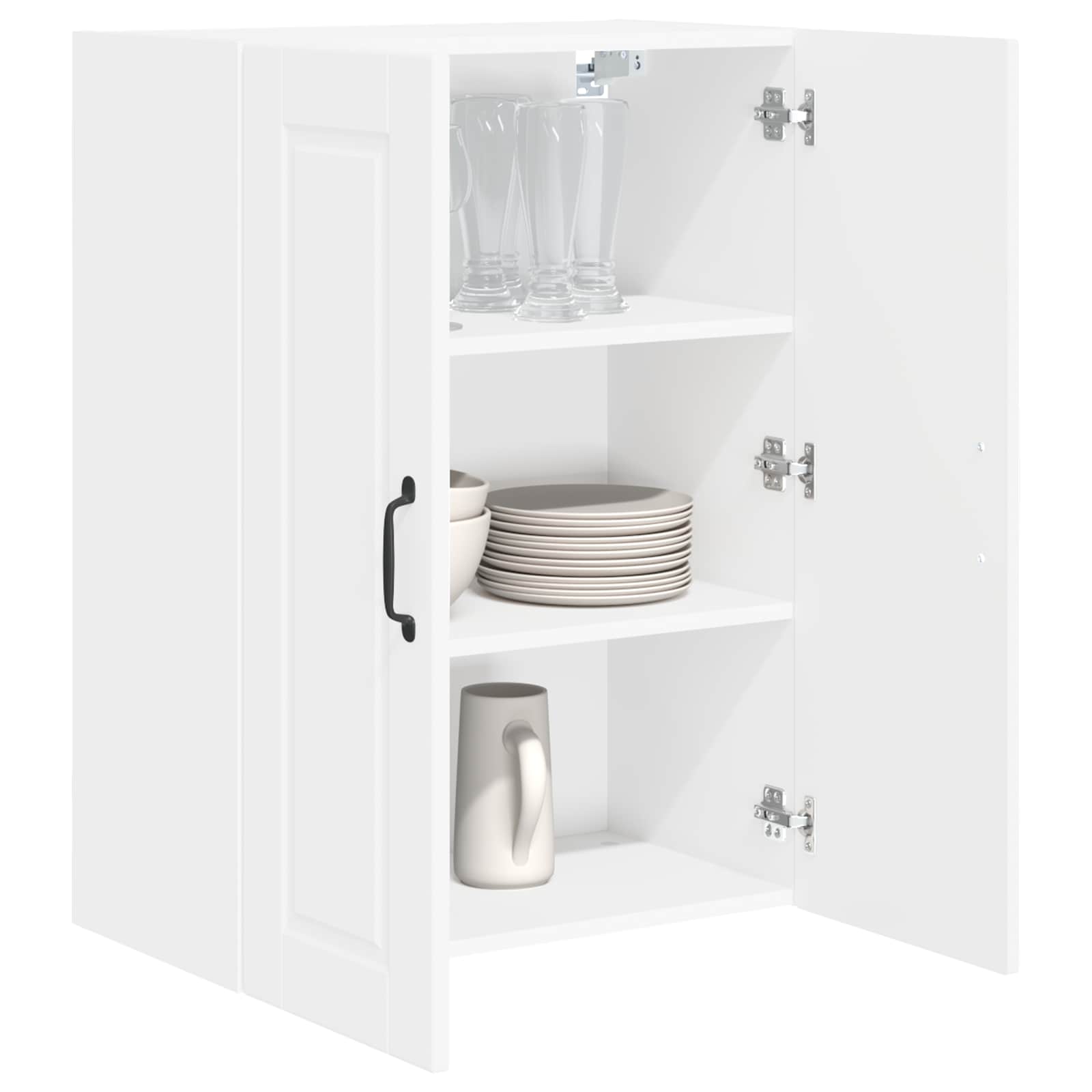 Mobile da cucina-Armadio da cucina Bianco 60 x 31 x 80 cm Legno multistrato 819849