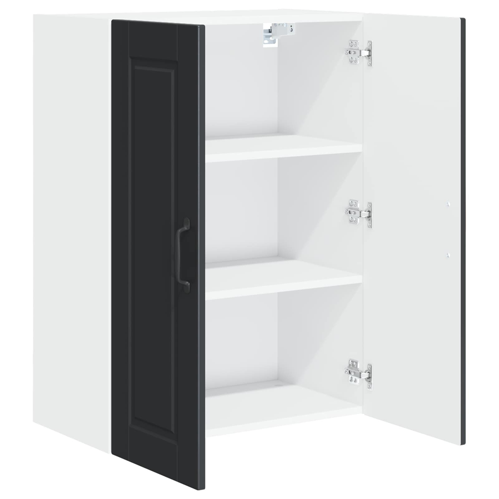 Mobile da cucina-Armadio da cucina Nero 60 x 31 x 80 cm Legno multistrato 743324