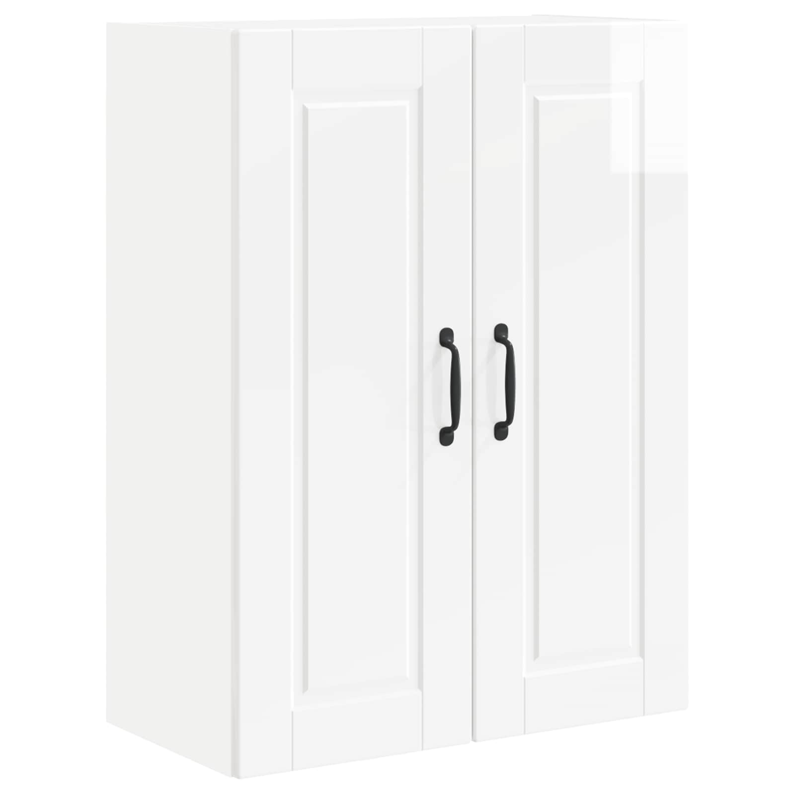 Mobile da cucina con lo scaffale-Armadio da cucina Bianco Lucido 60 x 31 x 80 cm 141347