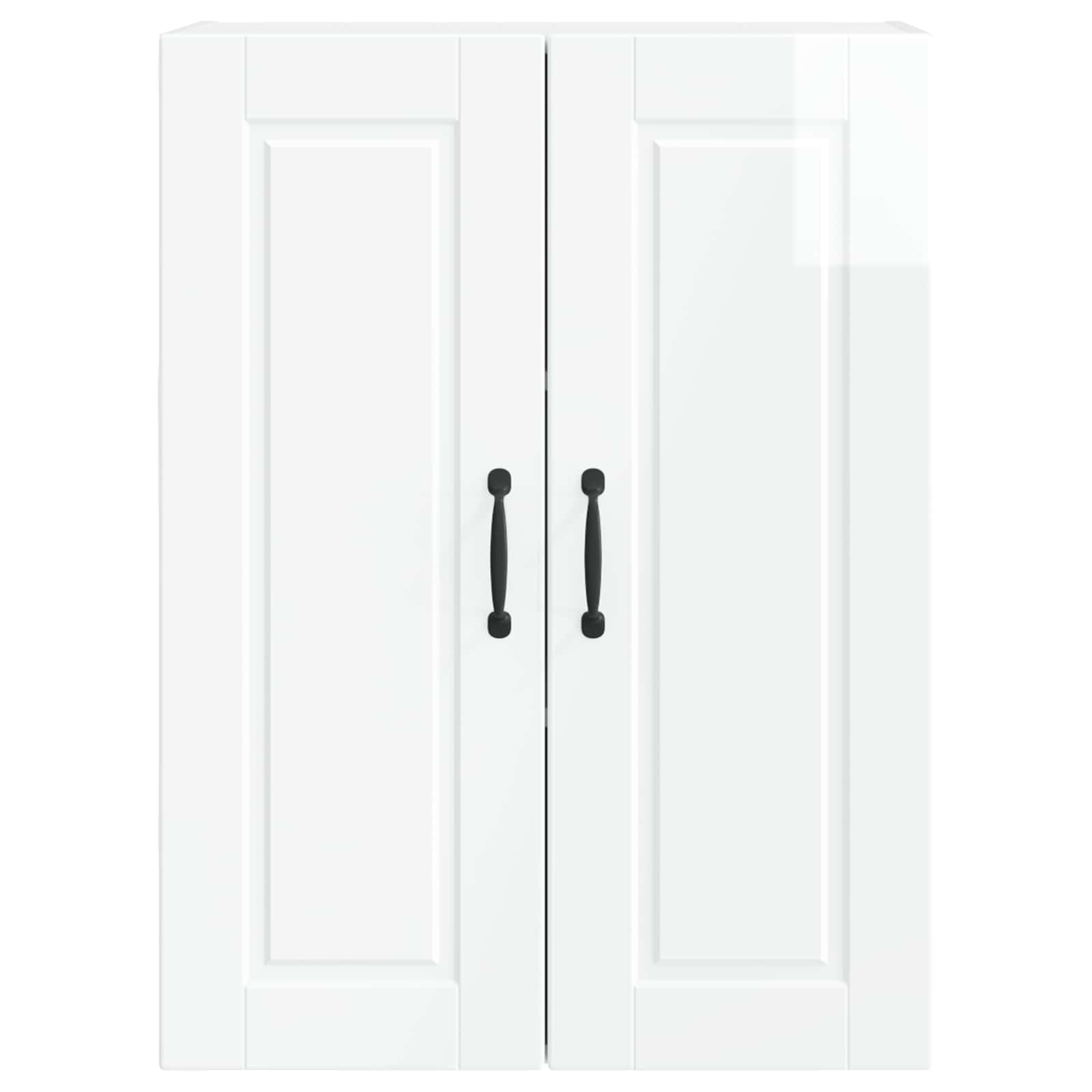 Mobile da cucina con lo scaffale-Armadio da cucina Bianco Lucido 60 x 31 x 80 cm 141347