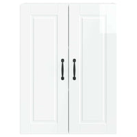 Mobile da cucina con lo scaffale-Armadio da cucina Bianco Lucido 60 x 31 x 80 cm 141347