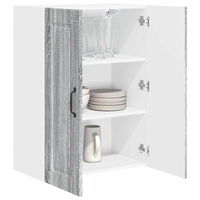 Mobile da cucina con lo scaffale-Armadio da cucina Grigio Sonoma 60 x 31 x 80 cm 968350