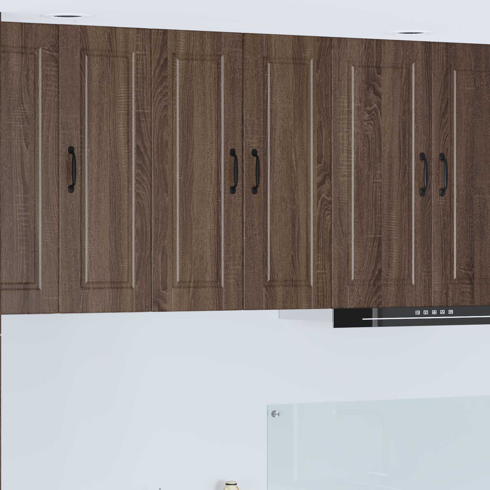 Mobile da cucina con lo scaffale-Armadio da cucina Rovere Marrone 60 x 31 x 80 cm 787531