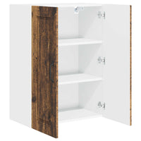 Mobile da cucina con lo scaffale-Armadio da cucina Legno vecchio 60 x 31 x 80 cm 824216