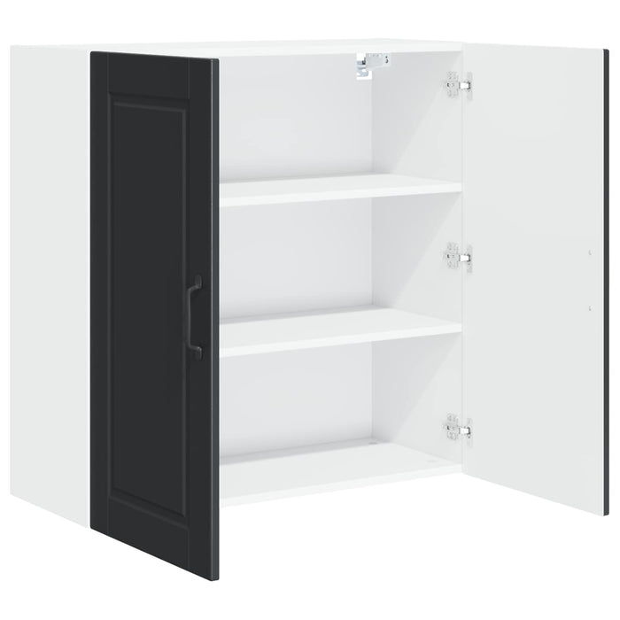 Mobile da cucina-Armadio da cucina Nero 80 x 31 x 80 cm Legno multistrato 165301