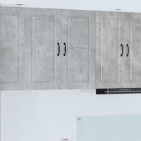 Mobile da cucina con lo scaffale-Armadio da cucina Grigio cemento 80 x 31 x 80 cm 183653