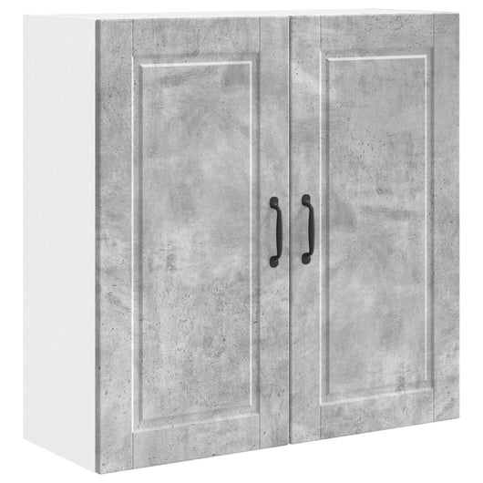 Mobile da cucina con lo scaffale-Armadio da cucina Grigio cemento 80 x 31 x 80 cm 183653