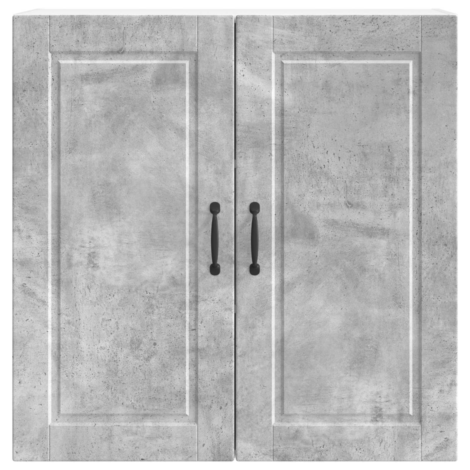 Mobile da cucina con lo scaffale-Armadio da cucina Grigio cemento 80 x 31 x 80 cm 183653