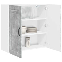 Mobile da cucina con lo scaffale-Armadio da cucina Grigio cemento 80 x 31 x 80 cm 183653