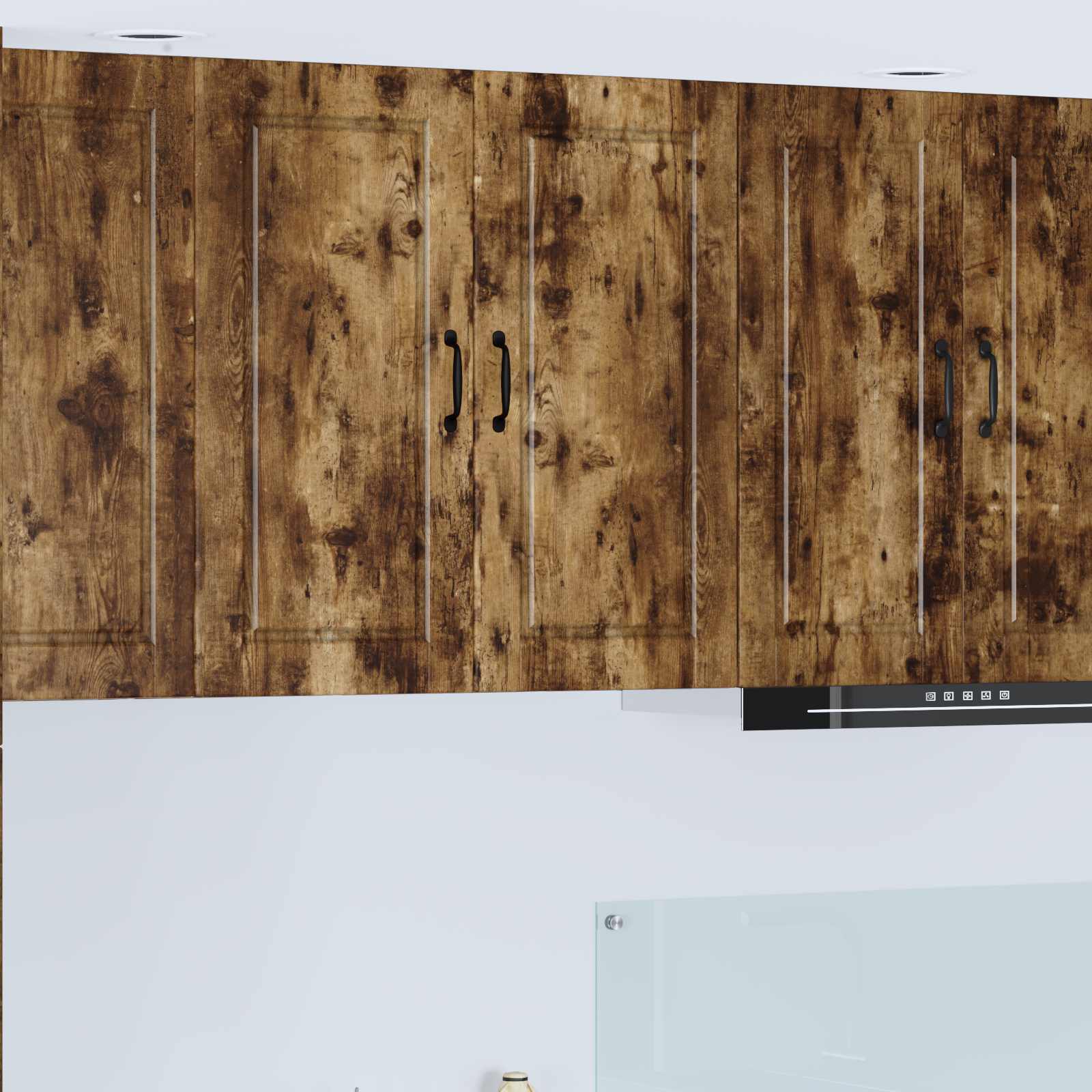 Mobile da cucina-Armadio da cucina Rovere fum¨¦ 80 x 31 x 80 cm Legno multistrato 162469