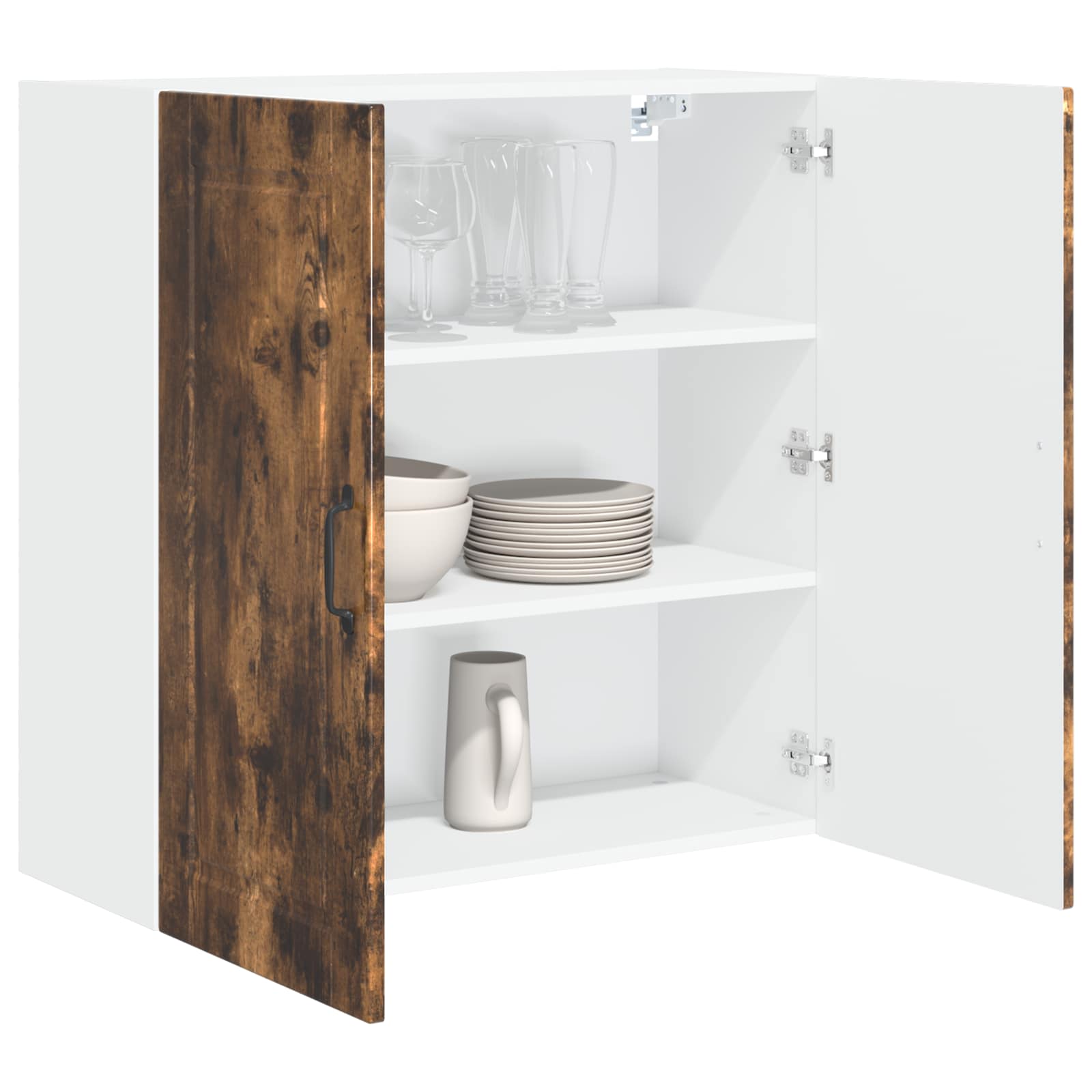 Mobile da cucina-Armadio da cucina Rovere fum¨¦ 80 x 31 x 80 cm Legno multistrato 162469